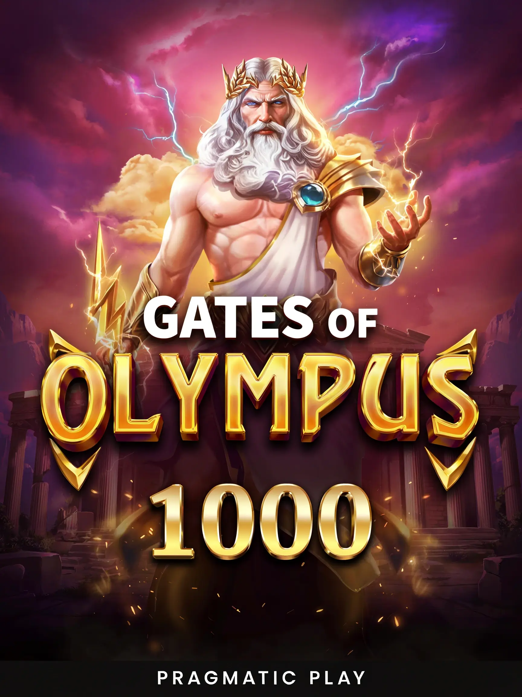 Game art for the Gates of Olympus 1000 slot